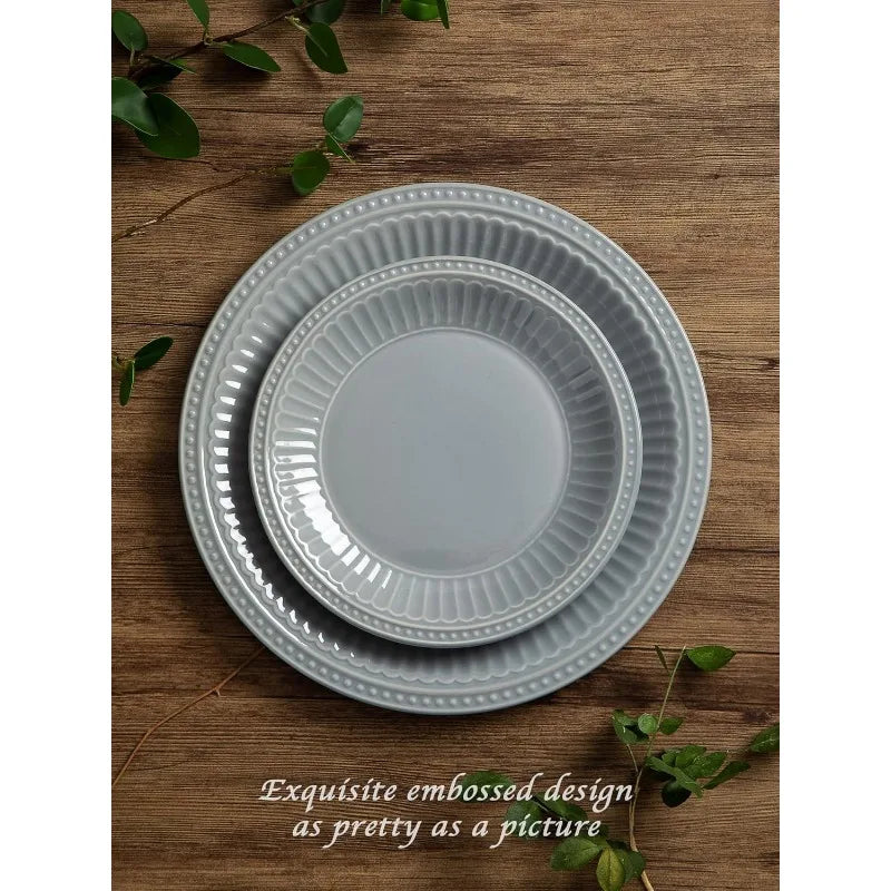 Garden Plates and Bowls Sets