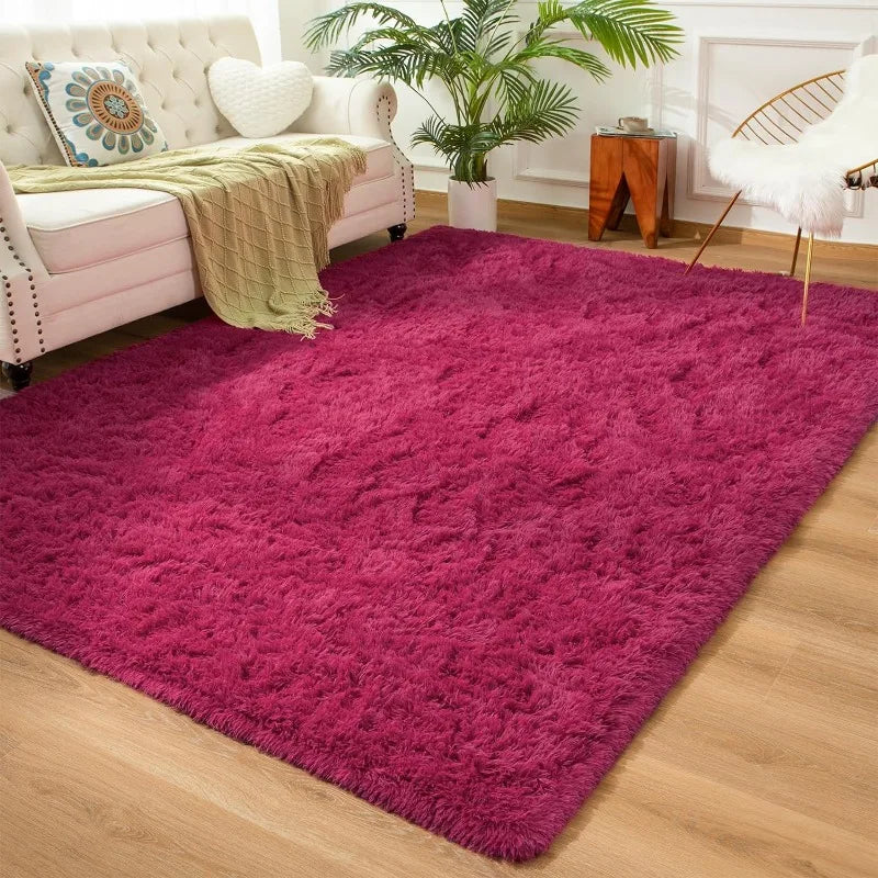 Indoor Soft Fluffy Bedroom Rug