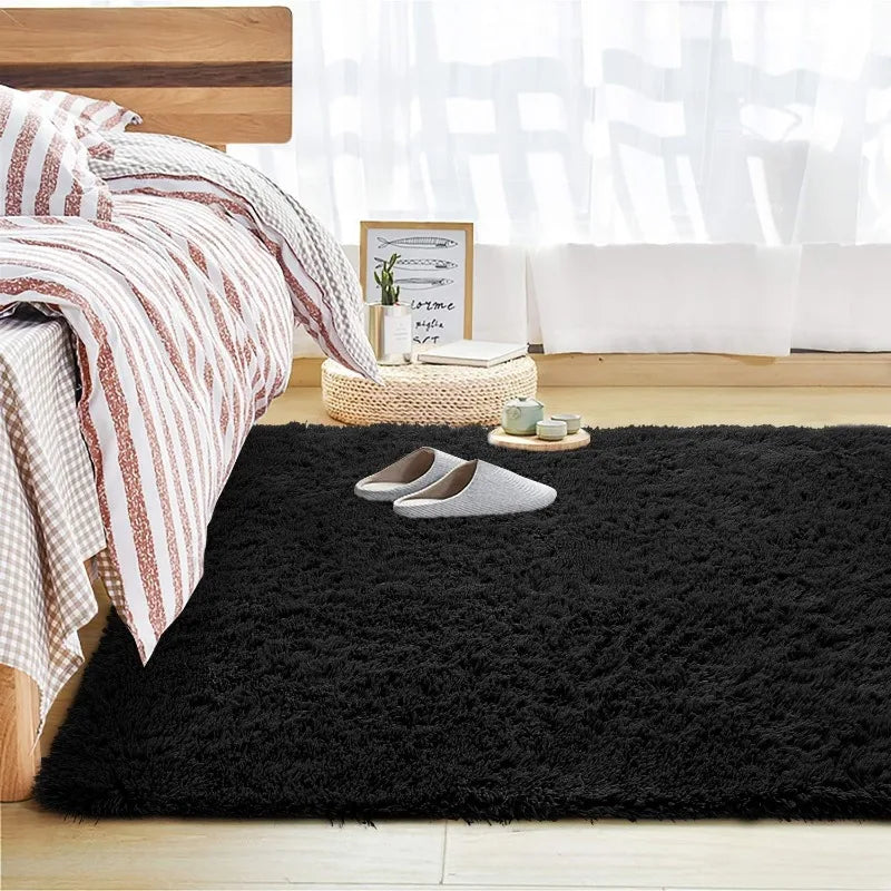 Indoor Soft Fluffy Bedroom Rug