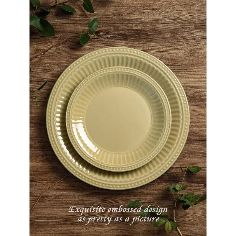 Garden Plates and Bowls Sets