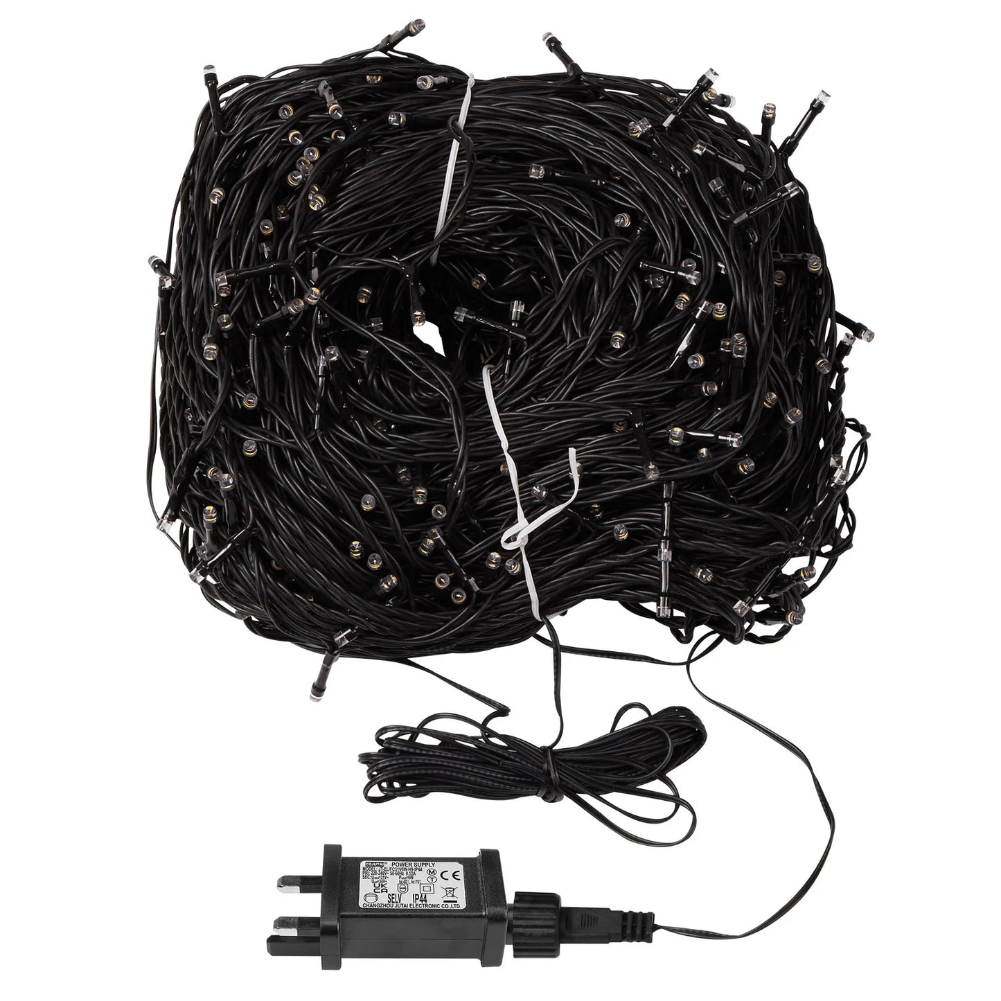 Outdoor Black Wire Fairy String Lights