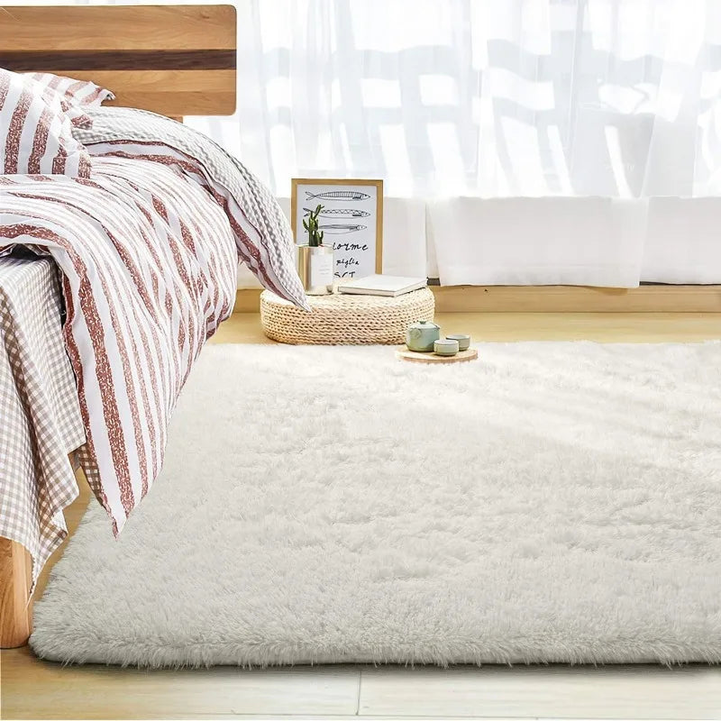 Indoor Soft Fluffy Bedroom Rug