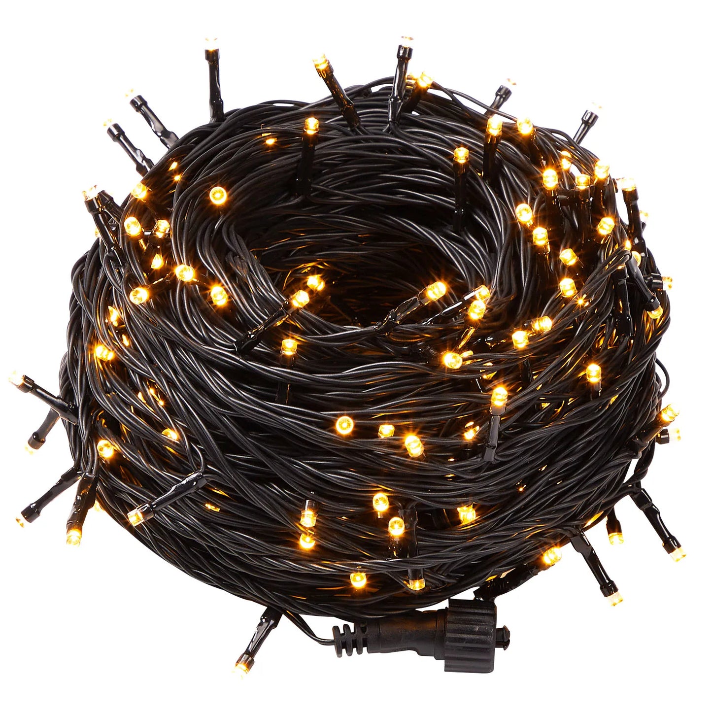 Outdoor Black Wire Fairy String Lights