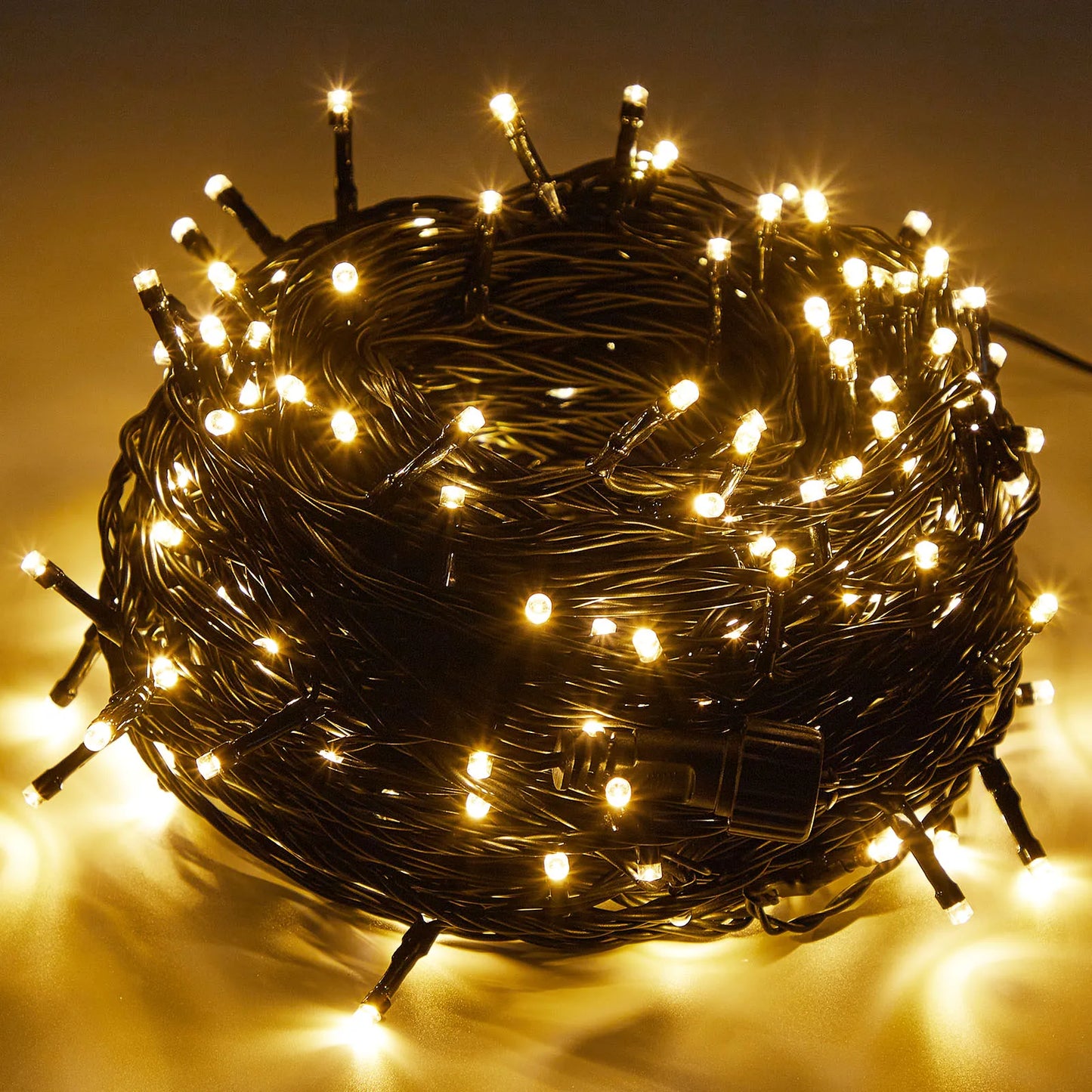 Outdoor Black Wire Fairy String Lights