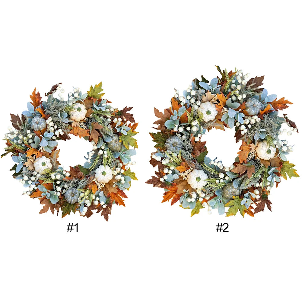 Decorative Autumn Front Door Wreath