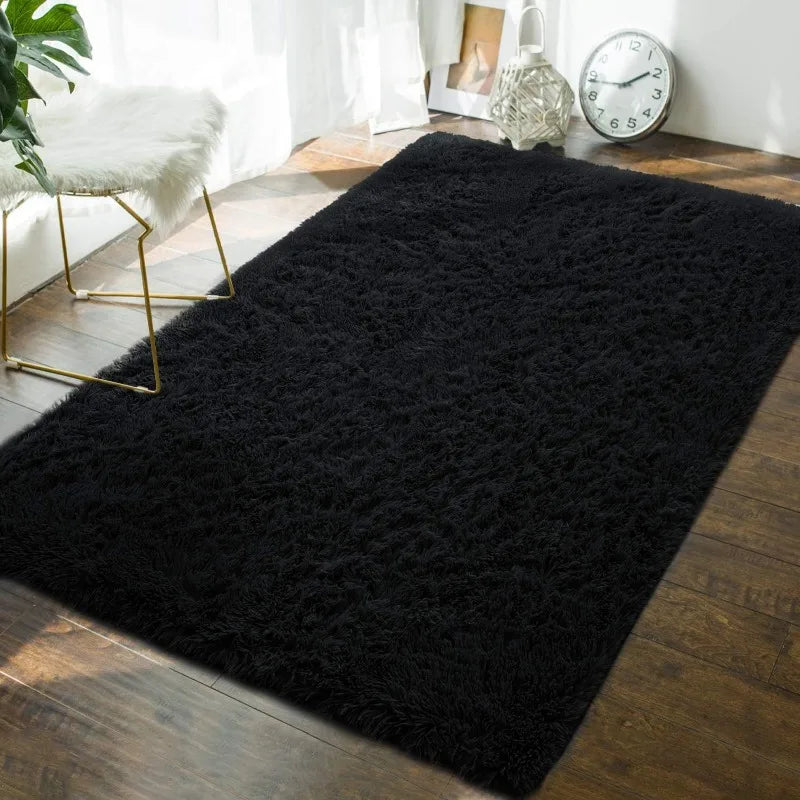 Indoor Soft Fluffy Bedroom Rug