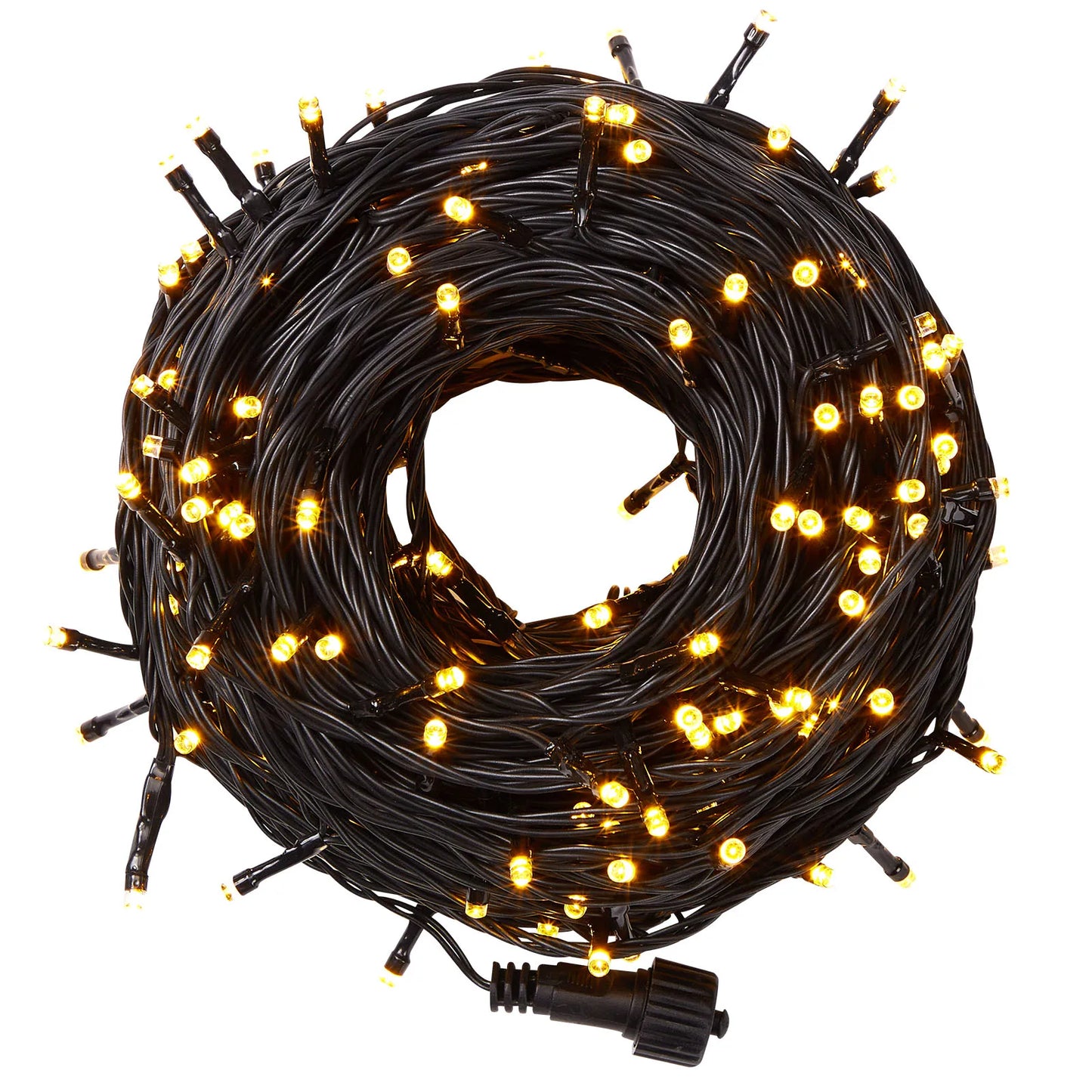 Outdoor Black Wire Fairy String Lights