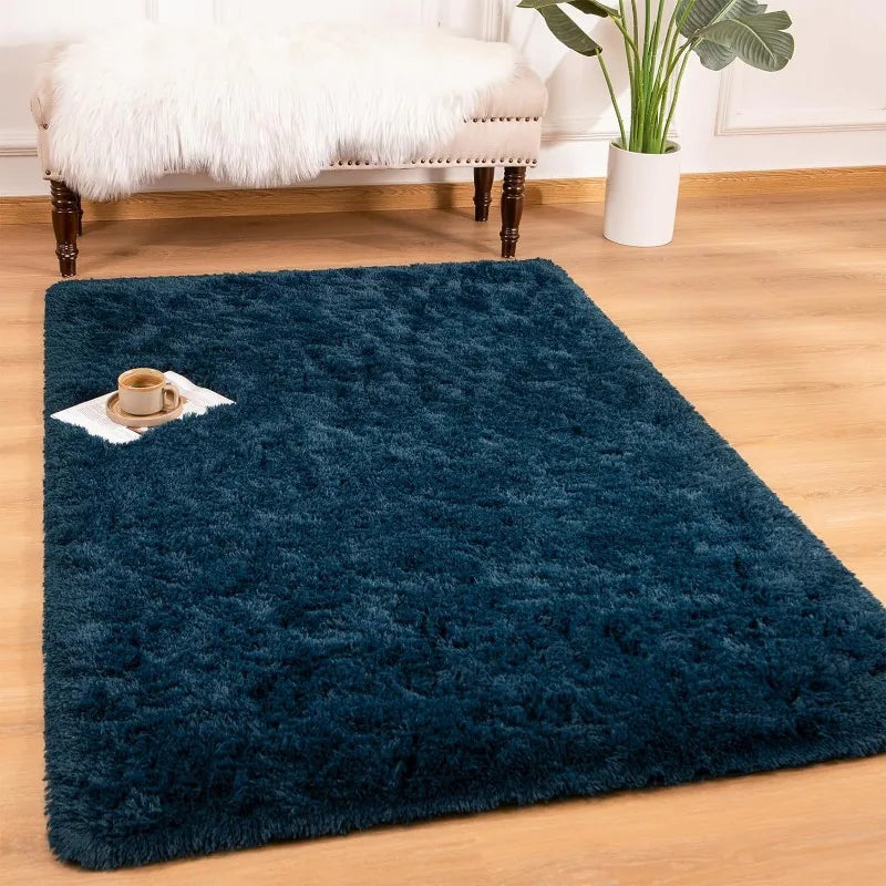 Indoor Soft Fluffy Bedroom Rug