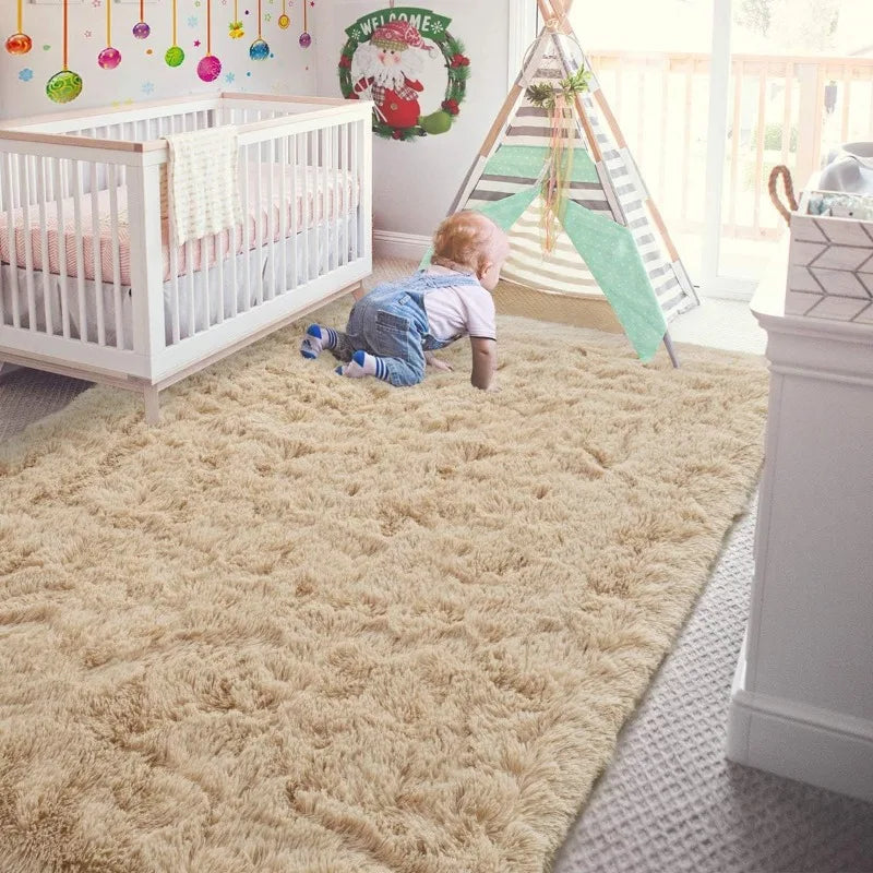 Indoor Soft Fluffy Bedroom Rug