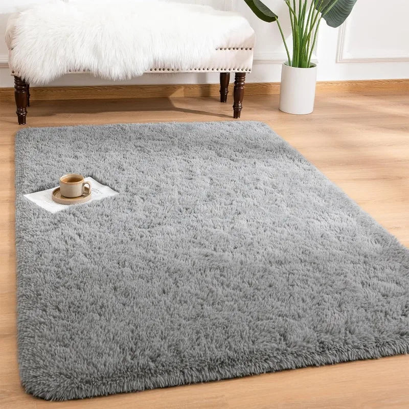 Indoor Soft Fluffy Bedroom Rug