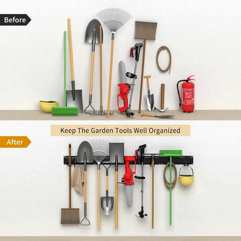 Wall Mounted Garage Tool Organizer