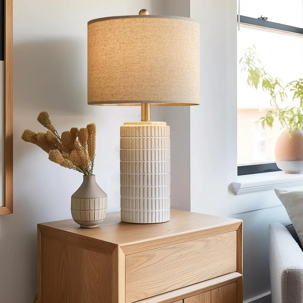 Modern Ceramic Table Lamp Set