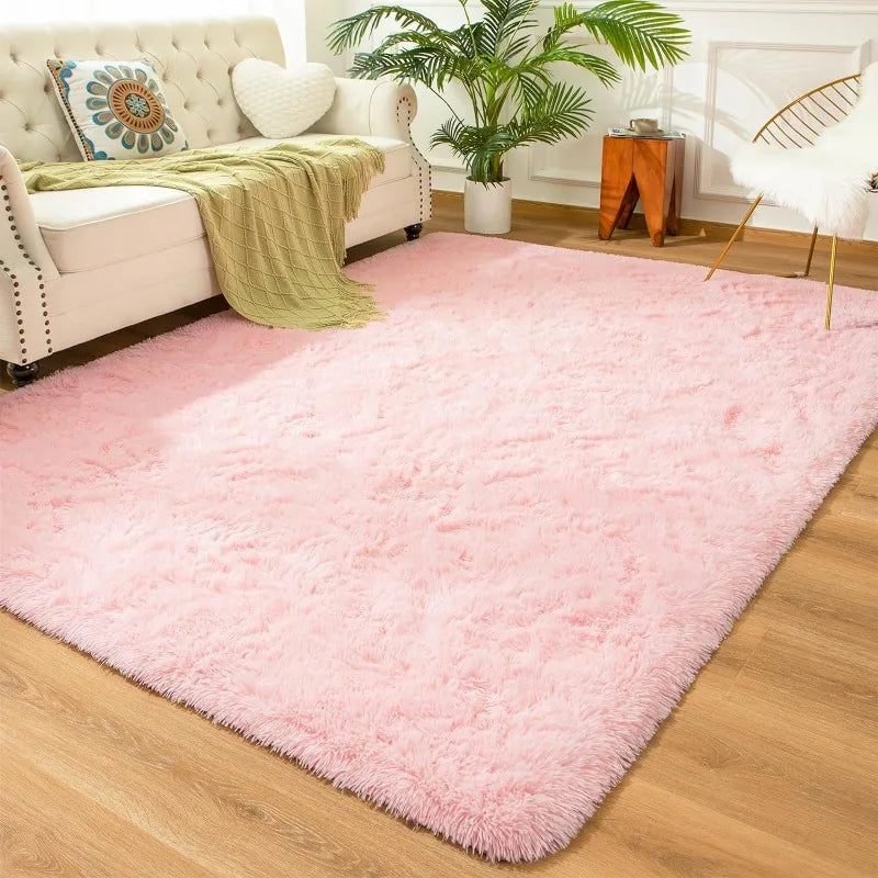 Indoor Soft Fluffy Bedroom Rug