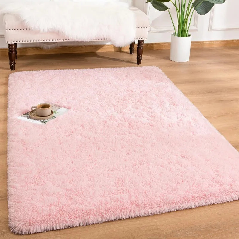 Indoor Soft Fluffy Bedroom Rug