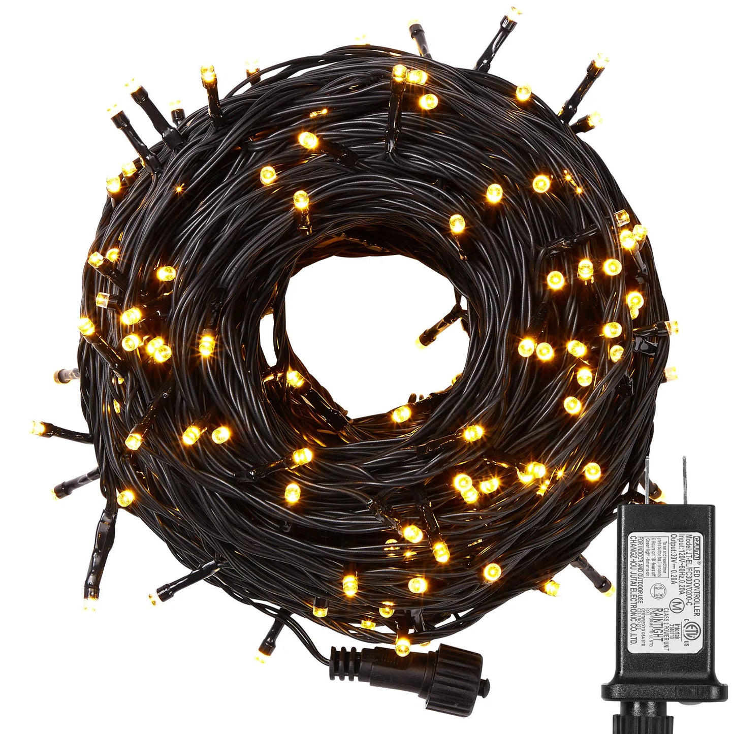 Outdoor Black Wire Fairy String Lights