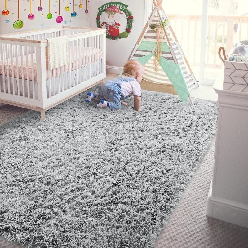 Indoor Soft Fluffy Bedroom Rug