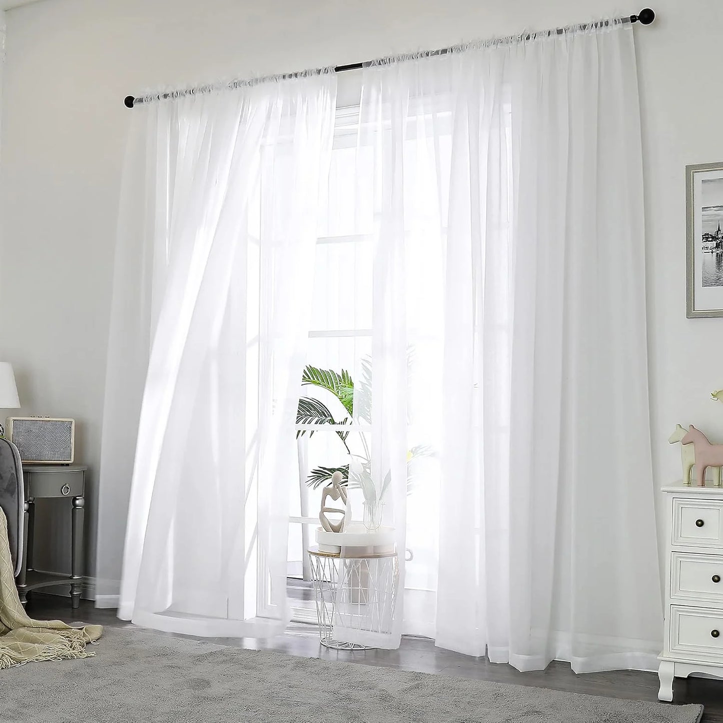 Sheer Curtain Drapes