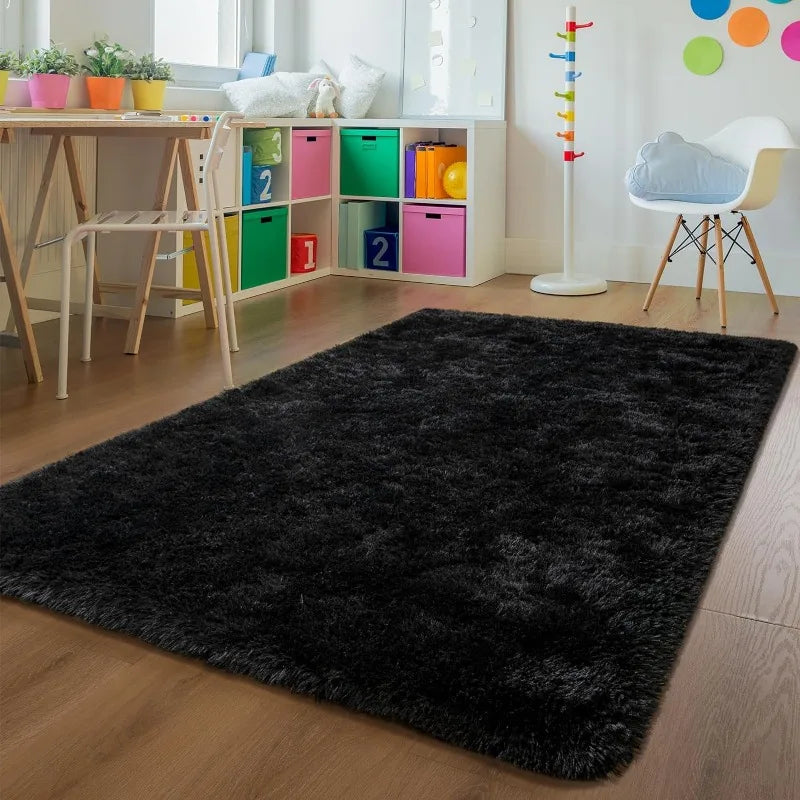 Indoor Soft Fluffy Bedroom Rug