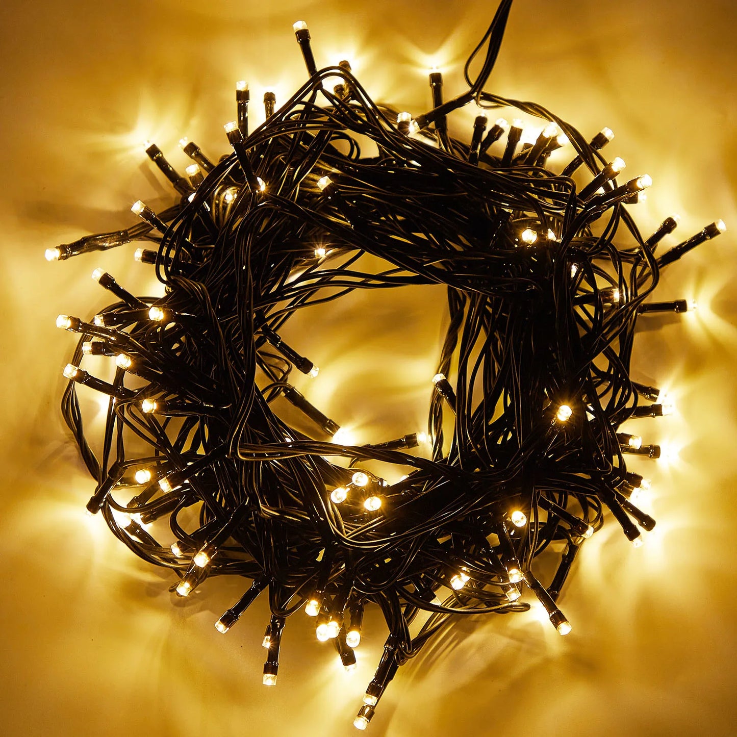 Outdoor Black Wire Fairy String Lights