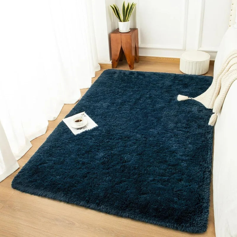 Indoor Soft Fluffy Bedroom Rug