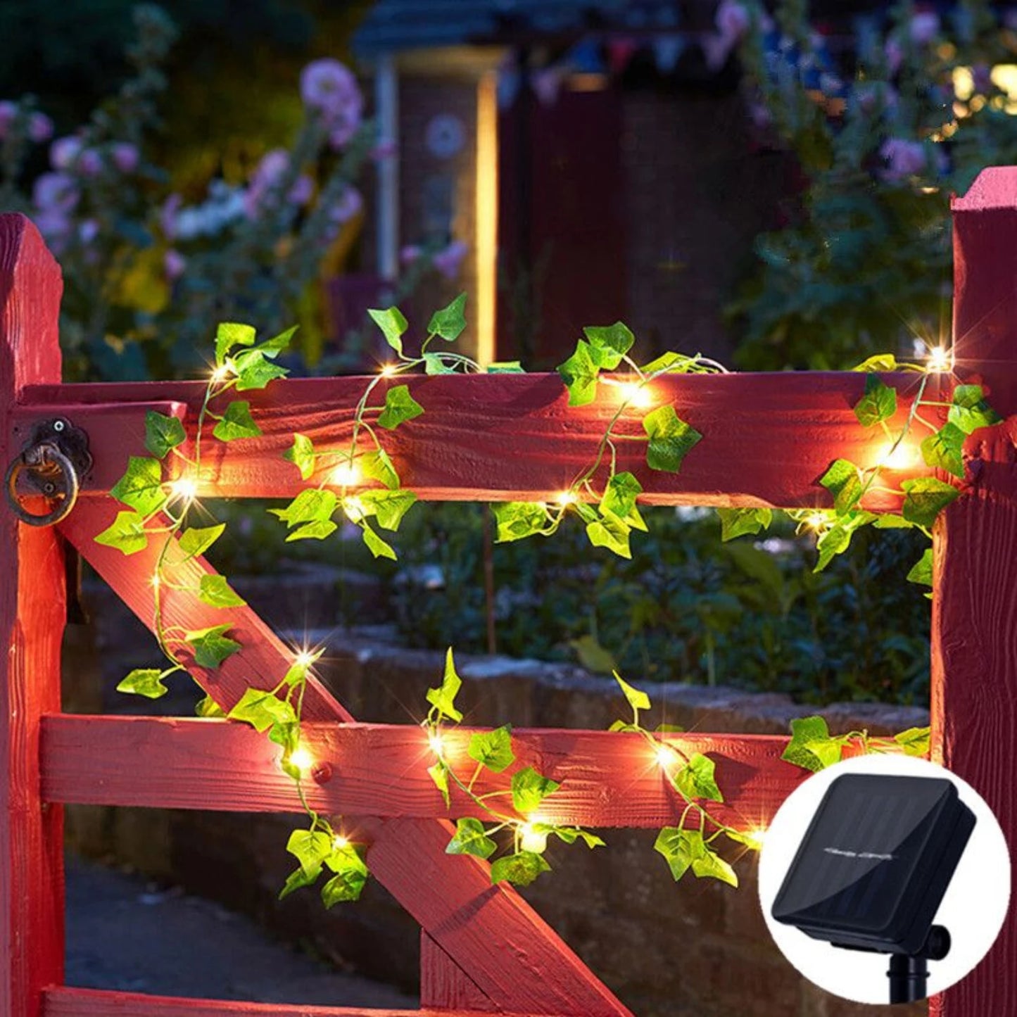 Beautiful Artificial Leaf Flower Lights