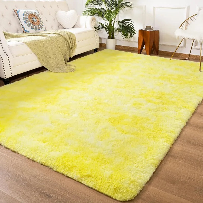 Indoor Soft Fluffy Bedroom Rug