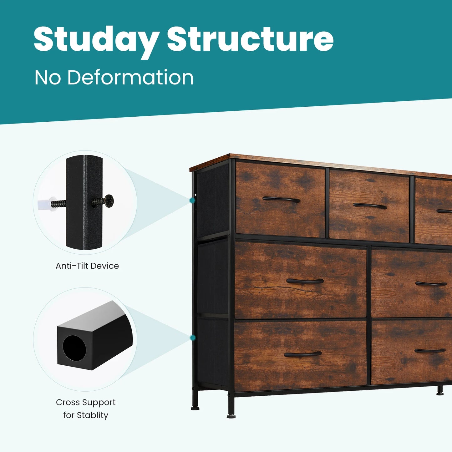 Organizer Storage Closet Chest